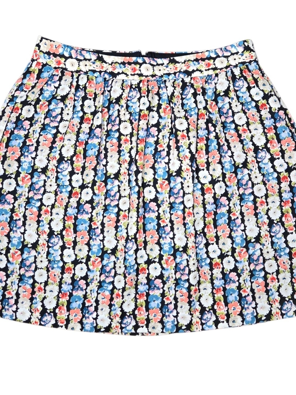J.Crew Mercantile multicolor floral print mini Skirt Size 2